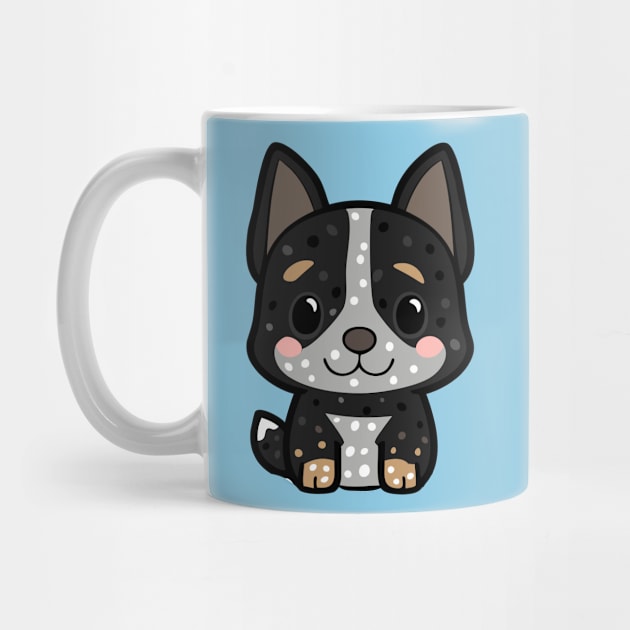 Kawaii Australian Cattle Dog by DestructoKitty